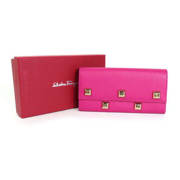 Auth Salvatore Ferragamo Gancini Long #78274S24B - Picture 8 of 8